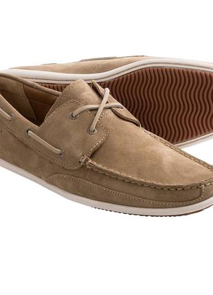 Мужские замшевые топсайдеры sebago canton suede boat shoes1 фото