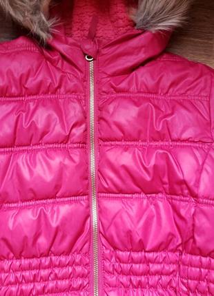 Куртка пальто для дівчинки на 10-12років3 фото