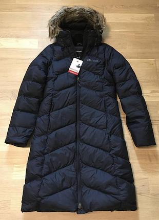 Нове marmot довге пухове пальто (оригінал). зимова парку куртка жіноча woolrich canada