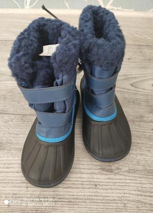 Зимние термо ботинки сапоги размер 224 фото