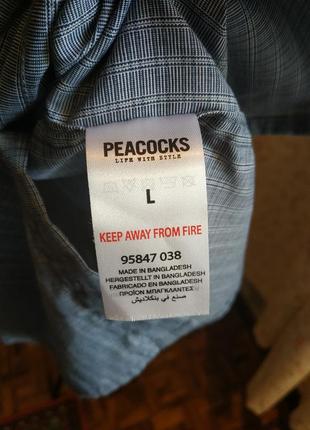 Фирменная рубашка peacocks с биркой5 фото