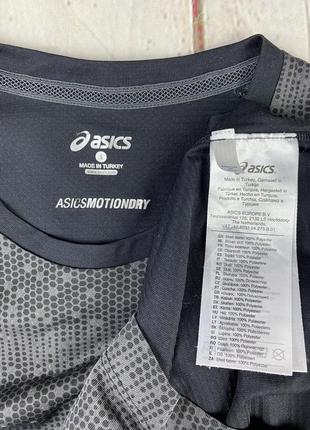 Серая спортивная женская беговая футболка asics3 фото