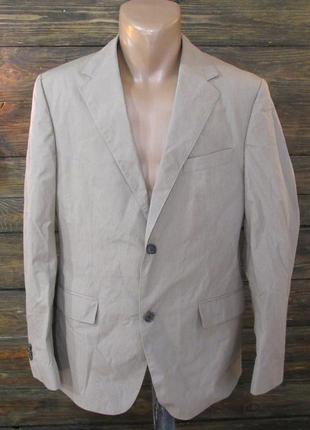 Стильний піджак marco polo, 50 (l), бавовна, отл упоряд!