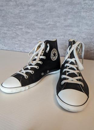 Кожаные кеды converse5 фото