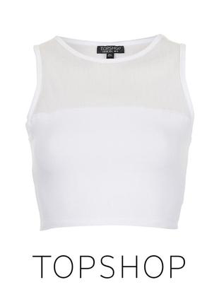 Топ с сеточкой topshop