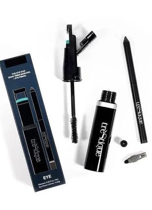 Trestique duo eye good vibes mascara + eye pencil - набір для макіяжу очей (туш і олівець)