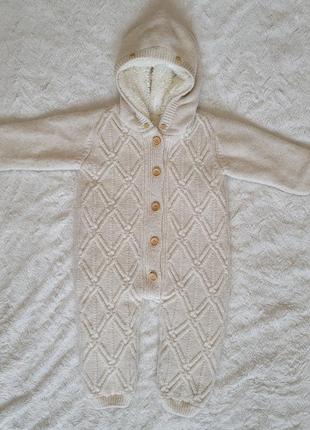 Демісезонний плетений комбінезон, чоловічок