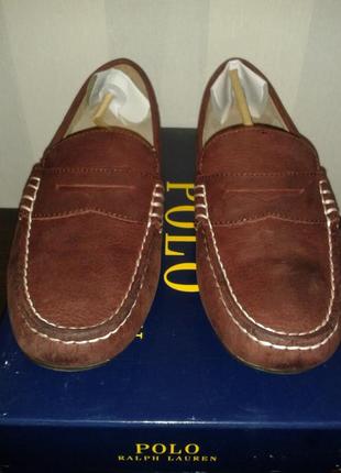 Мужские мокасины polo ralph lauren men wes penny loafer2 фото