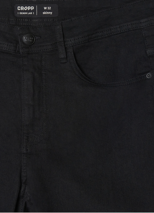 Чорні чоловічі шорти cropp черные мужские шорты6 фото