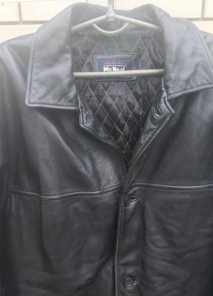 Куртка мужская, кожаная, размер 54/56.2 фото