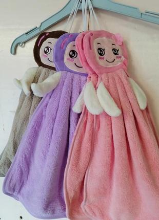 Милые мягкие полотенца из микрофибры милі м'які рушники з мікрофібри2 фото