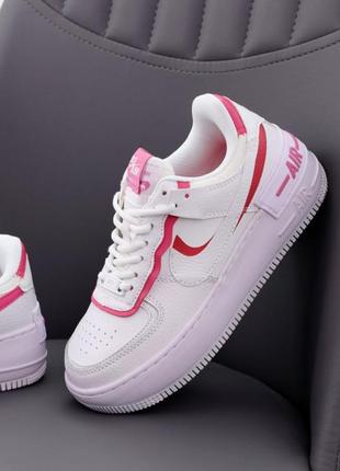 Кроссовки женские nike air force 1 shadow pink