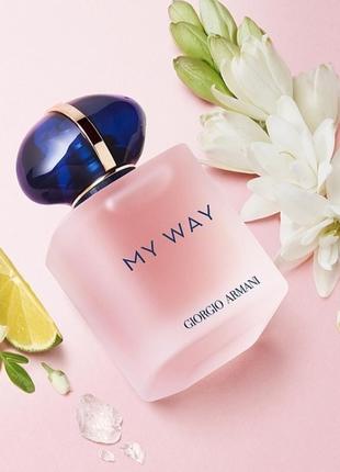 Giorgio armani my way floral
парфюмированная вода распив