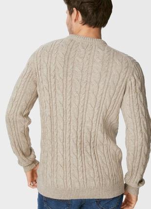 Фирменный мужской свитер с шерстью c&a cunda