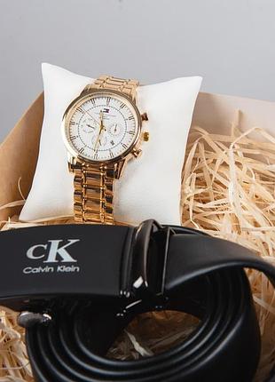 Ремінь та годиник