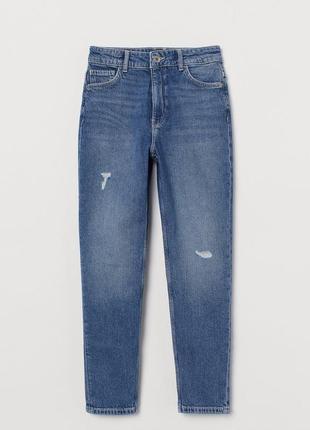 Джинси mom h&m