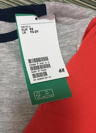 Лонгслив h&m, 2-4 года4 фото