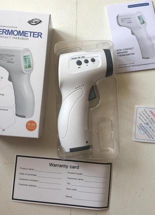 Безконтактний медичний термометр non-contact forehead infrared thermometer1 фото