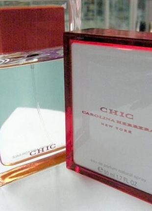 Carolina herrera chic women 2002г edp💥оригинал 1,5 мл распив аромата затест