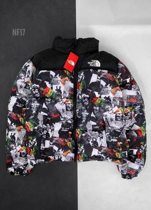 Пуховик тнф куртка преміум tnf Nike React Presto BEAMSCJ8016-107 з топовим принтом міягі miyagi