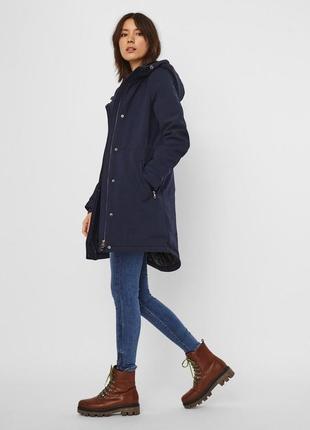 Парка з капюшоном vero moda
