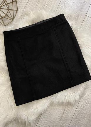 Осіння спідниця, юбка міні шерстяна