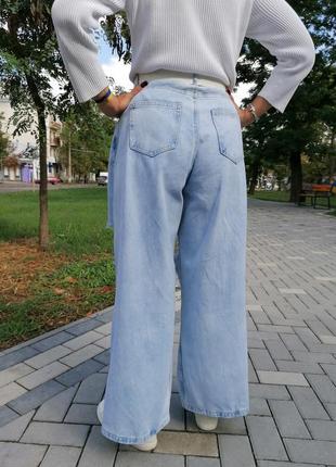 💙missguided. нові широкі джинсы палаццо6 фото