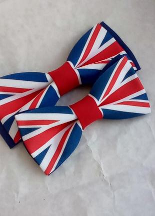 Галстуки-бабочка с британским флагом