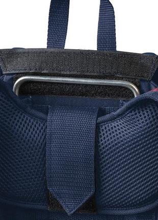 Прочный городской рюкзак с усиленной спинкой topmove 22l синий с бордовым6 фото