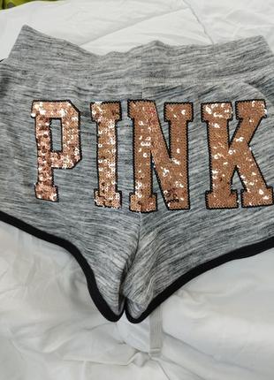 Короткие шорты victoria's secret pink