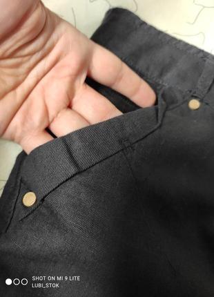 Льняні штани жіночі від bershka іспанія євро розмір 363 фото