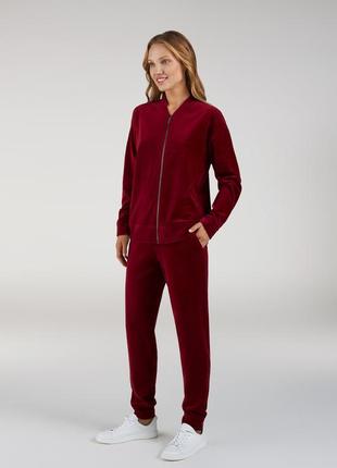 Костюм велюровый на молнии ellen sandra