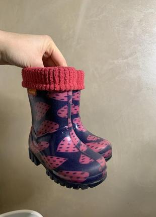 Гумові (резинові) чоботи дитячі demar