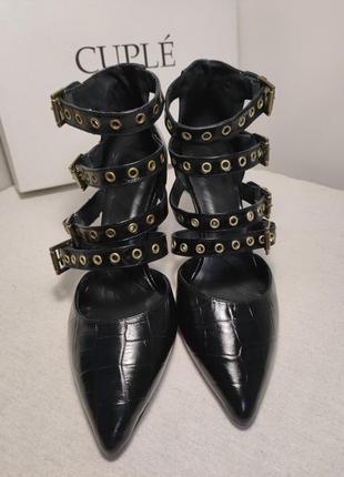 Туфли кожаные с пряжками cuple2 фото
