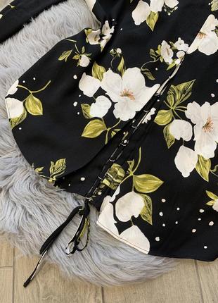 Блуза в квітковий принт2 фото