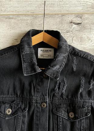 Джинсовая куртка джинсовка pull bear pull and bear pull & bear 6
