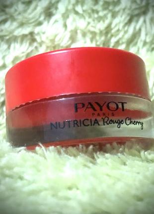 Payot, відтіночний бальзам для губ nutricia, rouge cherry