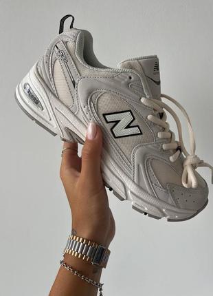 Кросівки жіночі new balance 530 ink beige premium/кроссовки женские нью беланс 530