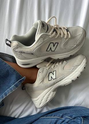 Кросівки жіночі new balance 530 ink beige premium/кроссовки женские нью беланс 5306 фото