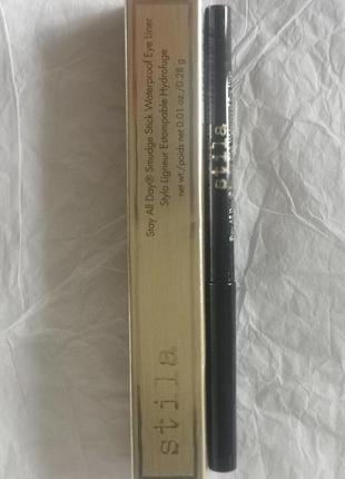 Stila stay all day smudge stick eye liner waterproof водостійка підводка для очей в stihgray, 0,283 фото