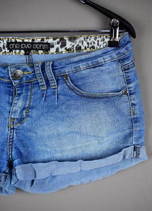 Красивые короткие джинсовые шорты от one love denim2 фото