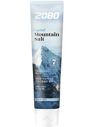 Зубна паста dental clinic 2080 pure crystal mountain salt toothpaste fresh mint