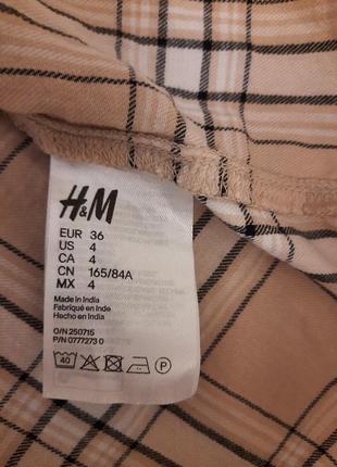 ❤️жіноча піжамка❤️ рубашка ночнушка h&m s 💯cotton5 фото