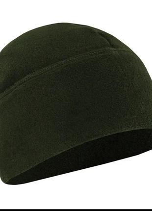 Флисовая шапка, военная шапка, шапка хаки