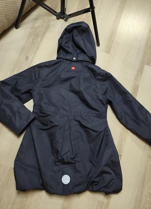 Удлиненная практичная куртка ветровка на 4-5 лет (можно дольше)4 фото