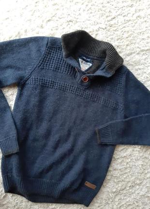 Синій чоловічий светр