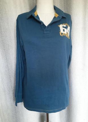 100% коттон мужской лонгслив поло arizona 2