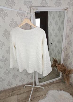 Брендовий дуже стильний теплий светр з широкими рукавами asos🤍5 фото