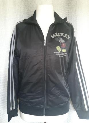 Спортивна куртка дісней міккі маус демісезонна, вітровка, осіння, весняна, демі унісекс