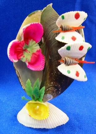 Игрушка из ракушек сувенир (11х6х5 см)